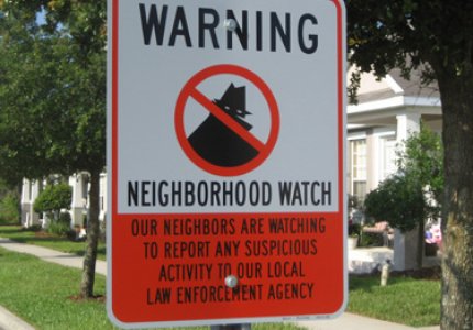 Neighborhood Watch Sign