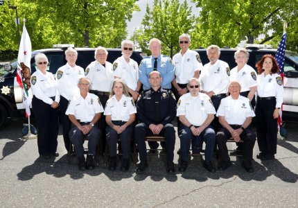 A group photo of Paradise Police Volunteers
