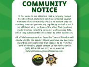 Community Notice July 12, 2024