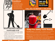 Prevent Wildfire Flyer Front