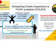 Scheduling Onsite Inspections 