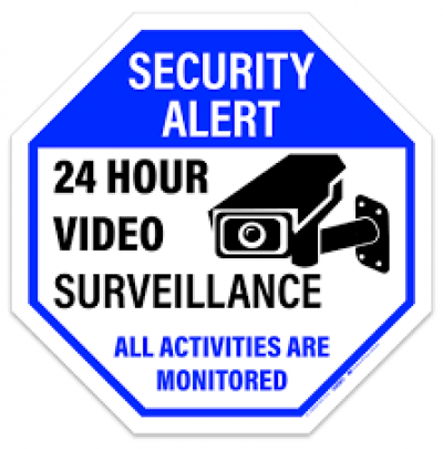 Video Surveillance Sign