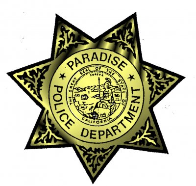 Graphic of Paradise Police Department Badge