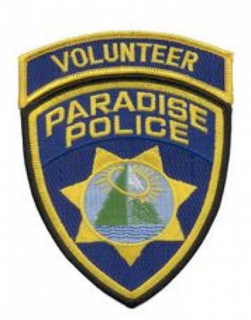 Paradise Police Volunteer Badge