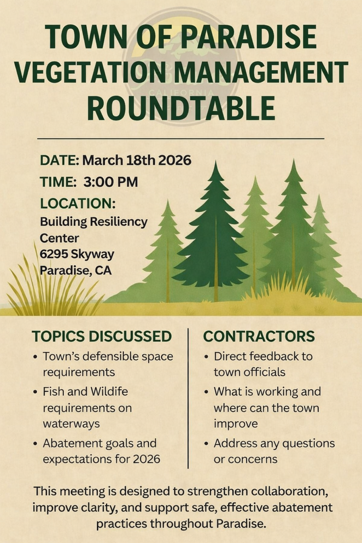 Vegetation Management Flyer