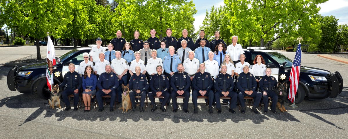 Group Photo of Police Department employees
