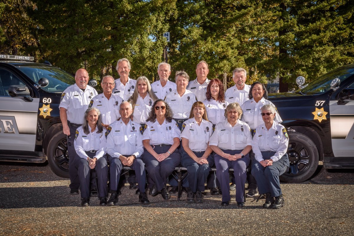 Group Photo of Paradise Police Volunteers